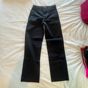Lands' End Classic Black Dress Pants